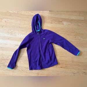 Patagonia fleece lightweight zip up hoodie jacket
